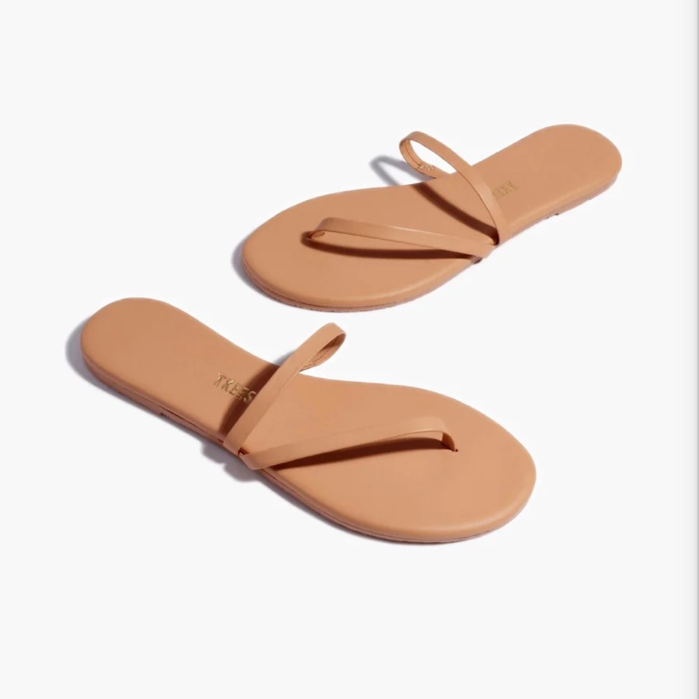 TKEES Sarit Leather Sandal Size 8